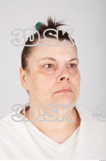 Female head photo texture 0004